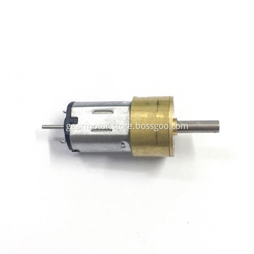 14mm diameter With encoder double shaft gear motor